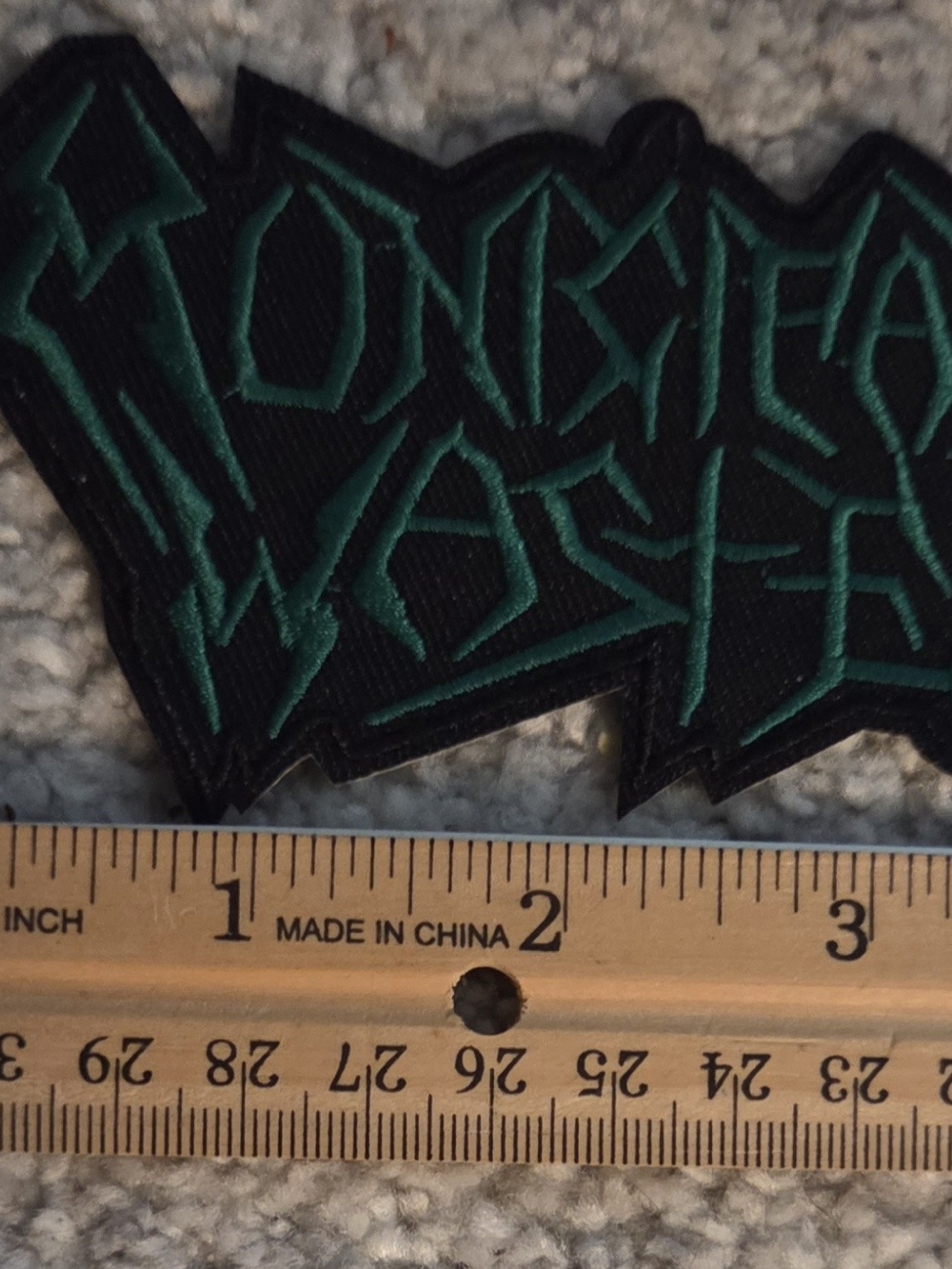 Municipal Waste Embroidered Patch